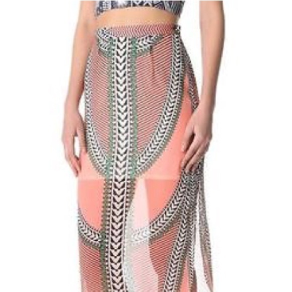 Mara Hoffman Dresses & Skirts - Mara Hoffman Pink Pattern Skirt